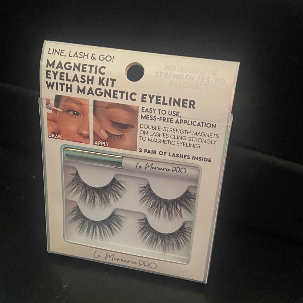 🧡 Le Mercerie PRO magnetic eyelash kit with magnetic eyeliner